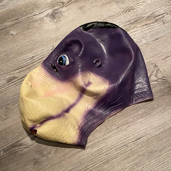 RARE Vintage 1994 The Flintstones DINO Dinosaur Adult Mask Rubies 2527 - Picture 2 of 4